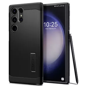 Чехол Spigen Tough Armor черный для Galaxy S23 Ultra 6.8"