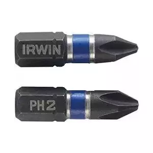 Impact driver bit Irwin PH‑2 25 mm for Phillips screws, model 1923321