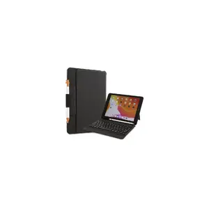 Keyboard LMP 20730 QWERTZ Swiss Bluetooth for iPad (7th gen) Black, built-in Li-Ion battery