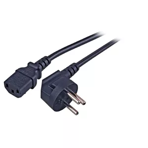 Barošanas kabelis EFB Elektronik EK491.1 1.8m Tips H IEC C13 250V 10A