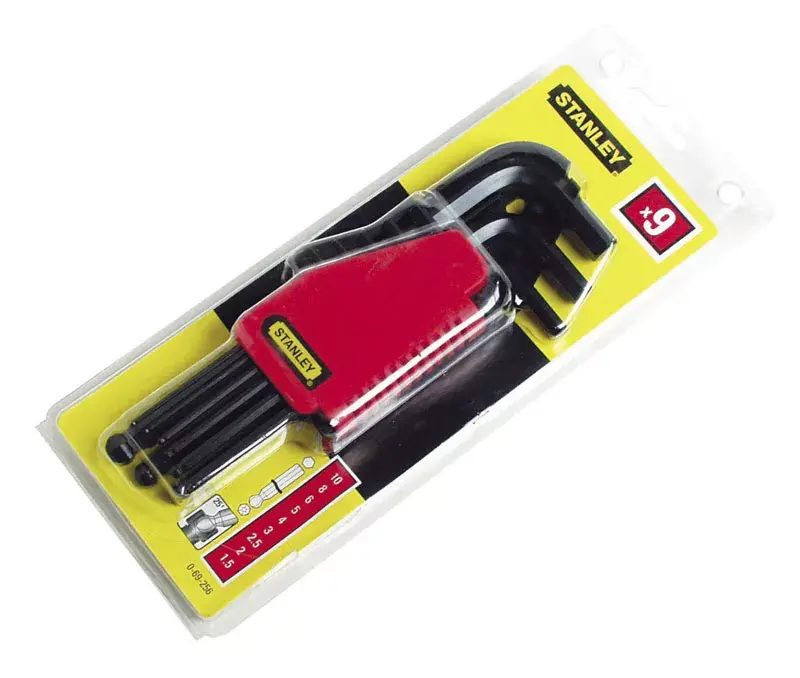 STANLEY 9-piece Ball Hex Key Set Photo 3