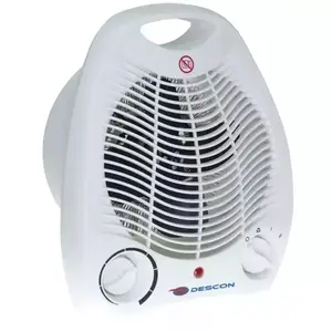 Elektriskais sildītājs ar ventilatoru Descon DEDRA DA-T200, balts, 1 gab., 2 gadu garantija