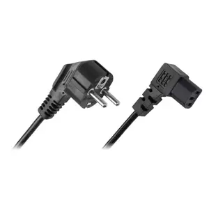 Power cable 3 m with angled connector KPO2772B-3