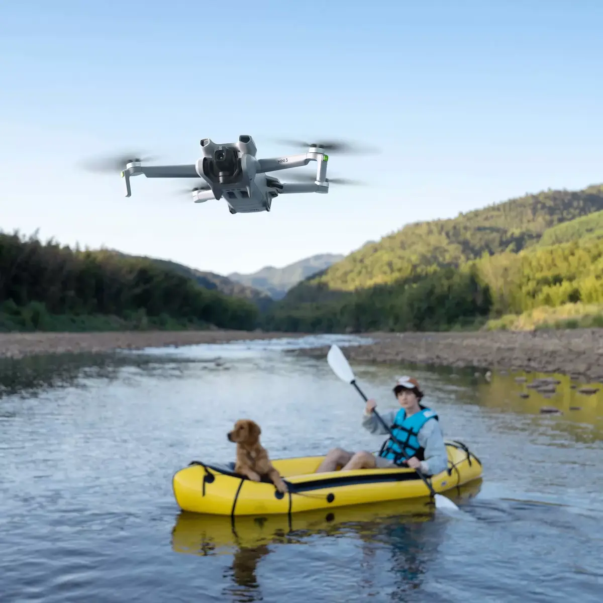 DJI Mini 3 kvadrokopters ar RC pulti Photo 8