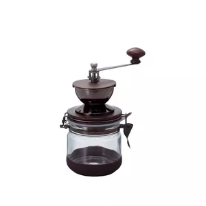 Hario CMHN-4 coffee grinder Black, Transparent, Wood