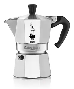 Geizera kafijas automāts Bialetti Moka Express 0.2 L alumīnijs melns 3 tases