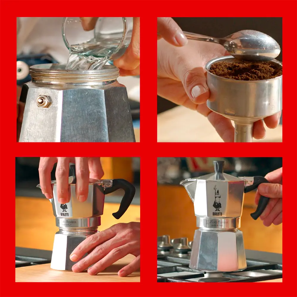 Bialetti Moka Express 0.2 L kafijas automāts Photo 4