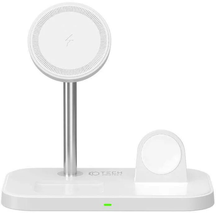 Bezvadu lādētājs Tech-Protect QI15W A22 3in1