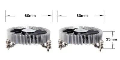 Cooler Silverstone SST-NT07-115X Photo 2