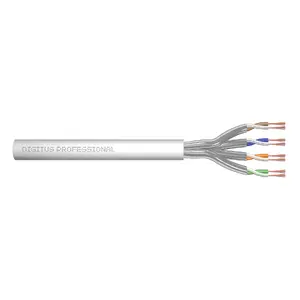 Сетевой кабель Digitus CAT 6A U/FTP Патч-корд 100м Серый
