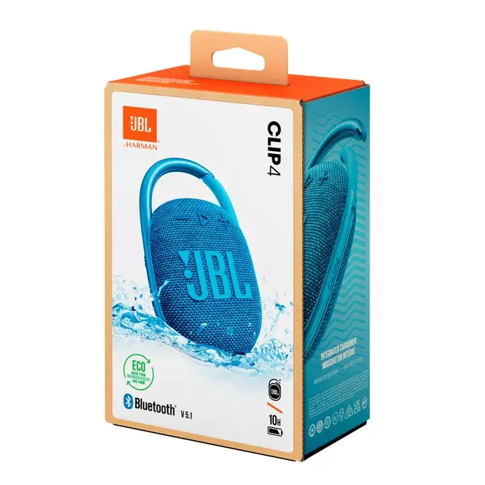 Stereo portable speaker JBL Clip 4 Eco JBLCLIP4ECOBLU Photo 7