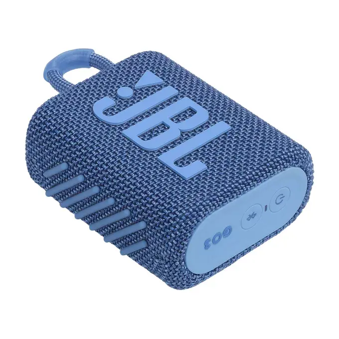 Stereo portatīvais skaļrunis JBL Go 3 Eco JBLGO3ECOBLU Photo 8