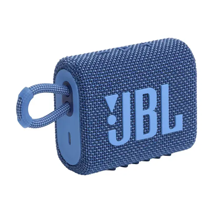 Stereo portatīvais skaļrunis JBL Go 3 Eco JBLGO3ECOBLU Photo 9