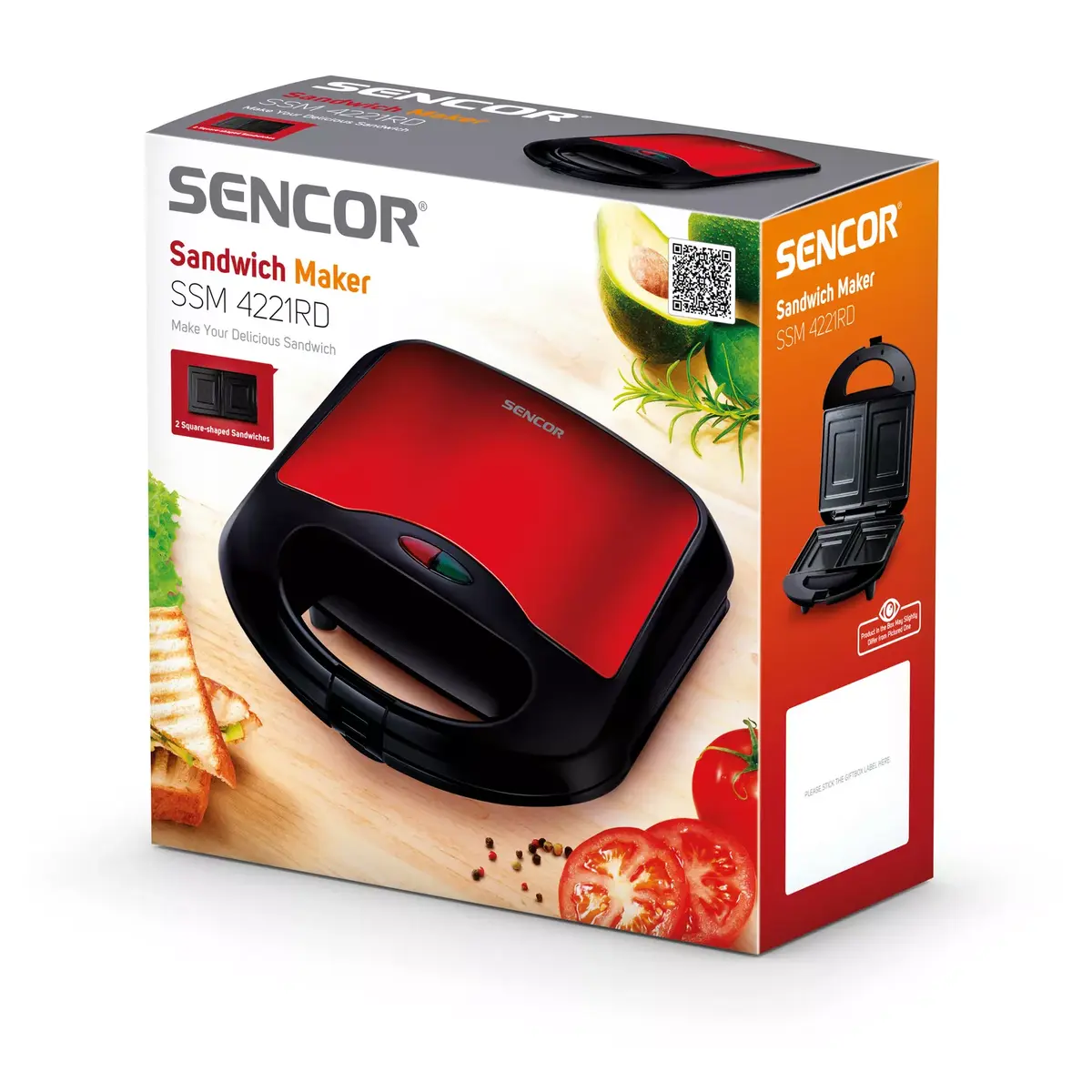 Sandwich maker SENCOR SSM 4221RD Photo 3