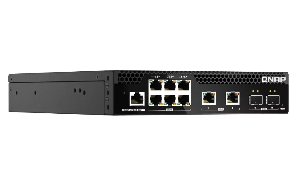 Управляемый коммутатор QNAP QSW-M2106R-2S2T Photo 2