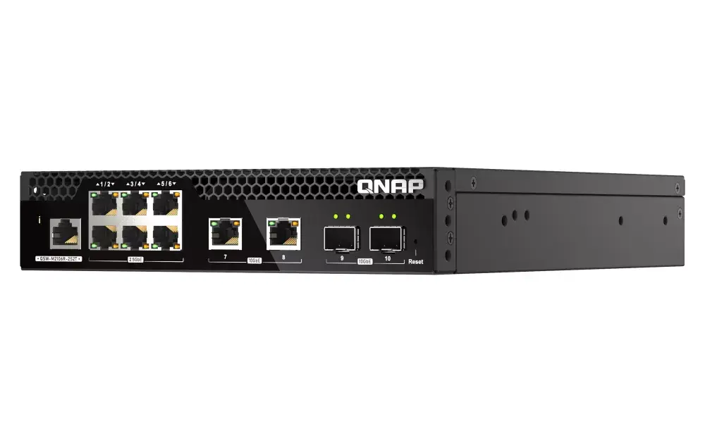 Управляемый коммутатор QNAP QSW-M2106R-2S2T Photo 4