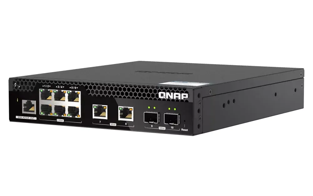Управляемый коммутатор QNAP QSW-M2106R-2S2T Photo 5