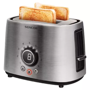 Toaster SENCOR STS 5050SS — 2-slice, 1000 W, silver, 135 mm slots