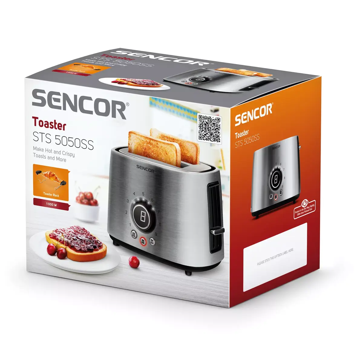 SENCOR STS 5050SS toaster — 2-slice 1000 W Photo 11