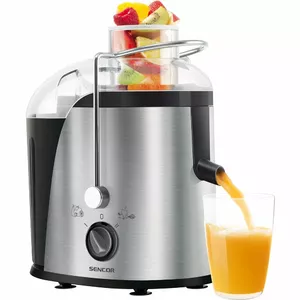 Juicer SENCOR SJE 741SS 400W stainless steel — centrifugal juicer, 400 W motor