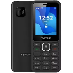 myPhone 6320 6,1 cm (2.4") Melns Gados vecāku cilvēku tālrunis
