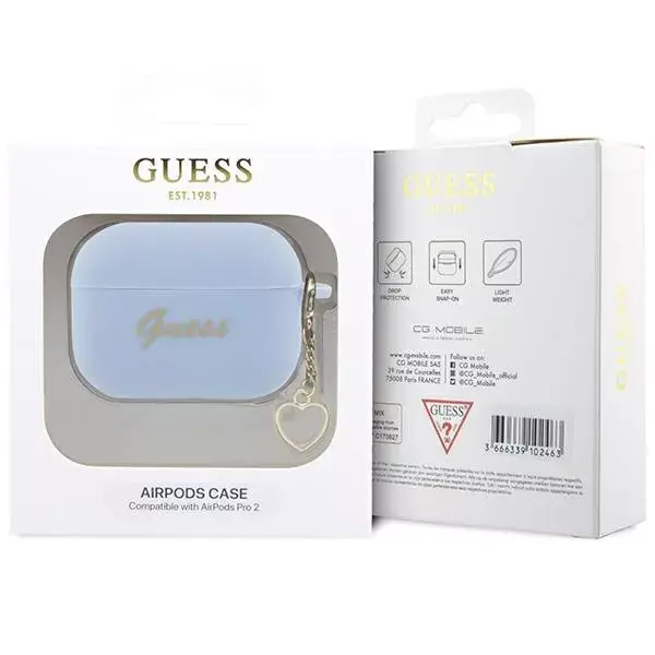 GUESS GUAP2LSCHSB silicone case for AirPods Pro 2 Photo 2