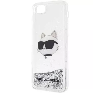 Smartphone Hardcase Karl Lagerfeld Original Case for iPhone SE 2022/SE 2020/7/8 — Glitter Choupette Head