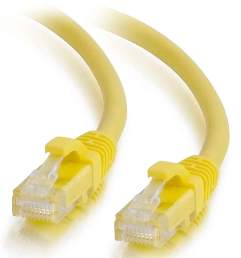 C2G 2m Cat6 UTP Network Patch Cable Yellow Photo 5