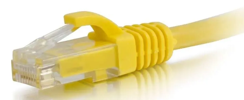 C2G 2m Cat6 UTP Network Patch Cable Yellow Photo 6