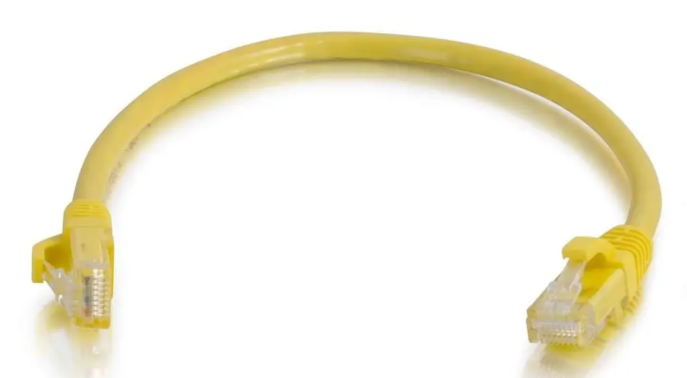 C2G 2m Cat6 UTP Network Patch Cable Yellow Photo 7