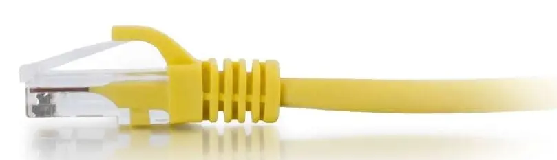 C2G 2m Cat6 UTP Network Patch Cable Yellow Photo 8