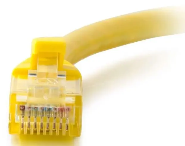 C2G 2m Cat6 UTP Network Patch Cable Yellow Photo 9