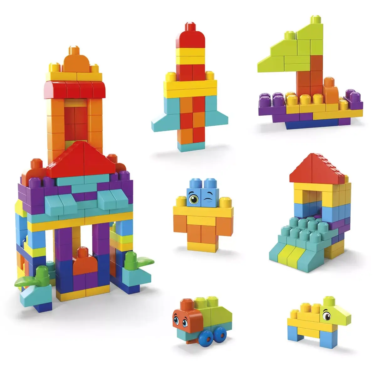 Būvniecības komplekts MEGA BLOKS Bigger Building Bag Photo 3