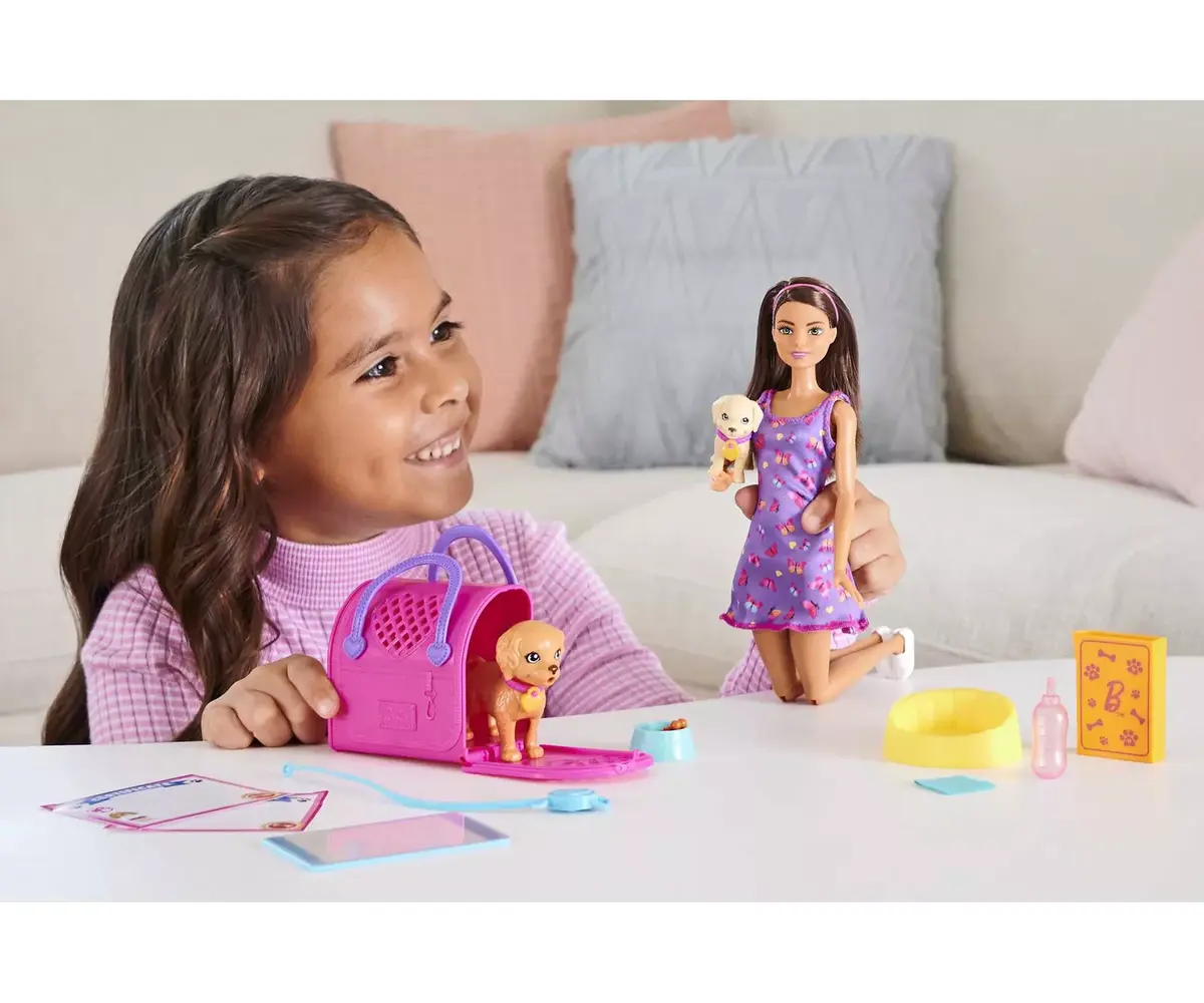 Modes lelle Mattel Barbie Pup Adoption Lelle Photo 8