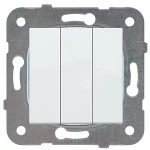 3‑pole switch Viko by Panasonic Meridian Karre 9096 4668 — 3‑pole wall switch