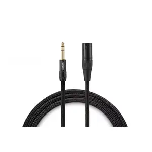 Warm Audio 55-90048 Audio Cable 0.9 m 6.35mm TS Male to XLR Male Copper 22 AWG Black