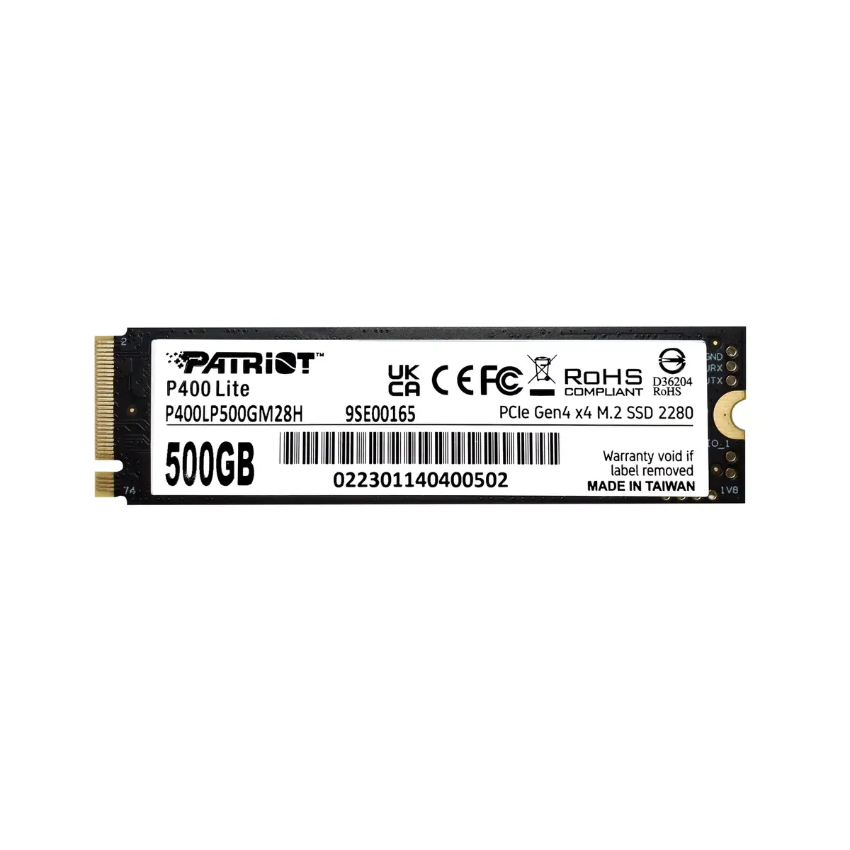 SSD диск Patriot Memory 500 ГБ P400 Lite Photo 5
