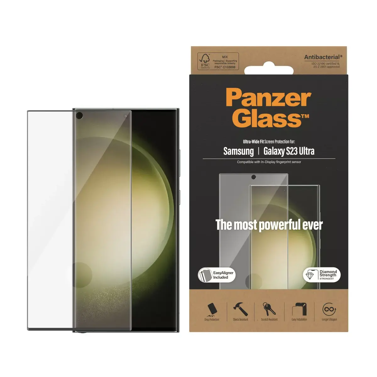 Защитное стекло PanzerGlass Samsung Galaxy S23 Ultra Photo 2
