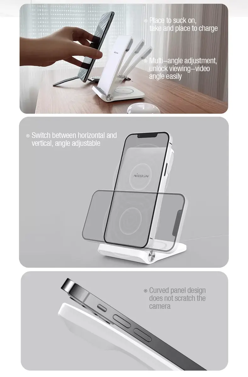 Nillkin PowerTrio 3in1 зарядка для Apple Watch Photo 5