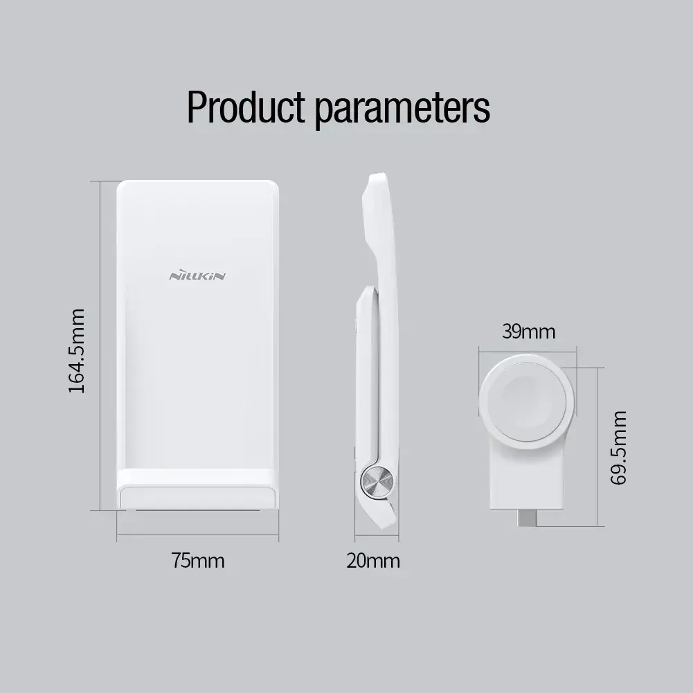 Nillkin PowerTrio 3in1 зарядка для Apple Watch Photo 8