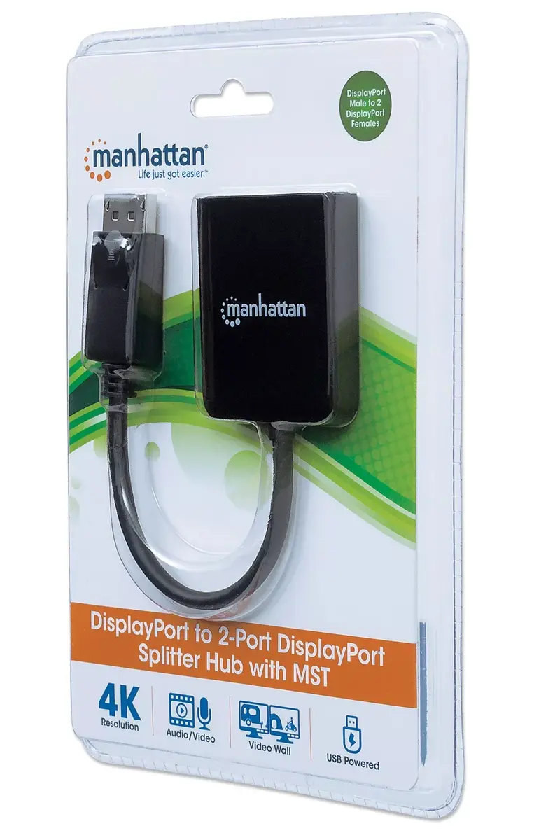 DisplayPort Splitter Hub Manhattan 207768 Photo 5