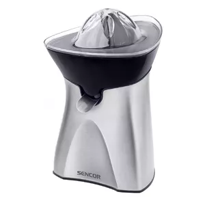 Juice extractor SENCOR SCJ 6050SS — 60 W, stainless steel and black, compact 177×177×255 mm