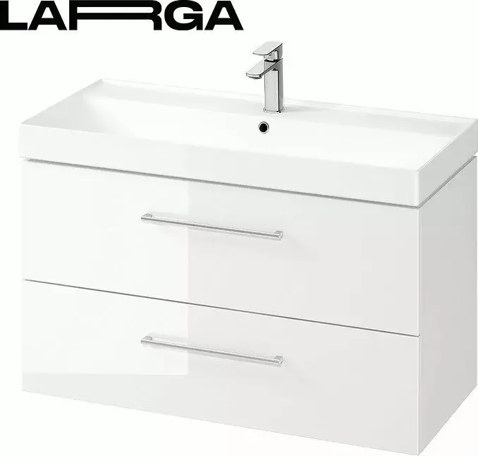 CERSANIT LARGA 100 vannas komplekts S801-437 Photo 1