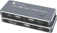 KVM slēdzis TECHLY IDATA KVM-DPC8K —