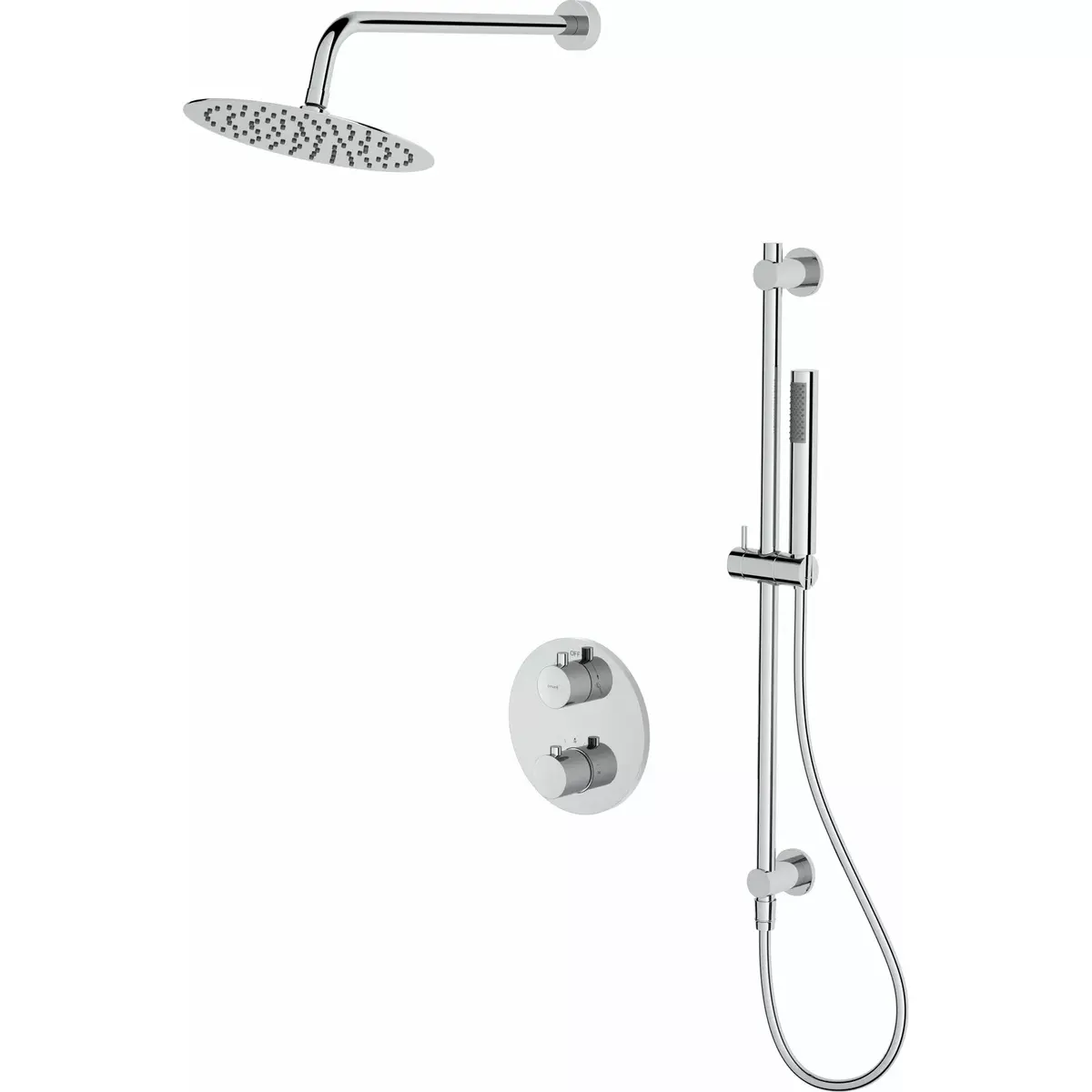 CERSANIT SET B552 ZEN скрытый комплект для душа и ванны S952-032 Photo 1
