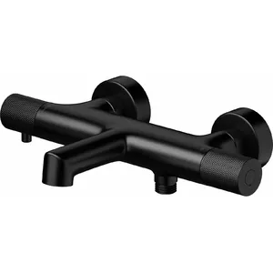 Душевая смеситель CERSANIT ZEN S951-566, чёрный, однорычажный