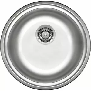 1-bowl stainless steel kitchen sink deante ZHC 0803 — 1 bowl, stainless steel