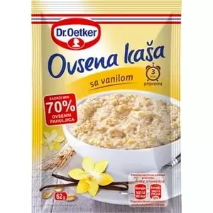 DR. OETKER auzu pārslu putra ar vaniļu 62g