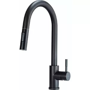 Kitchen faucet deante BBM N72M with pull-out spout, 2-jet types