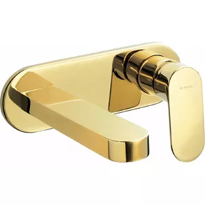 Wall-mounted faucet Deante BGA Z54L chrome finish — single-handle wall tap